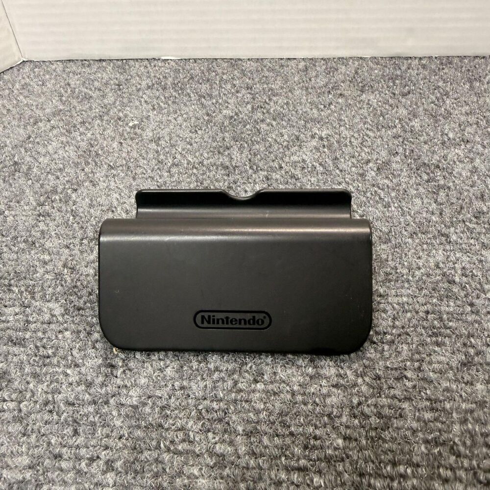 Nintendo Wii U GamePad Controller Stand Black OEM Original Plastic Holder